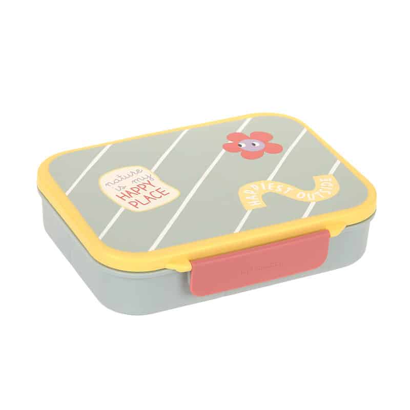 Brotdose Kinder - Bento Lunchbox, Happy Trails, Blume