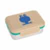 Brotdose Kinder - Edelstahl Lunchbox, Happy Trails Frosch