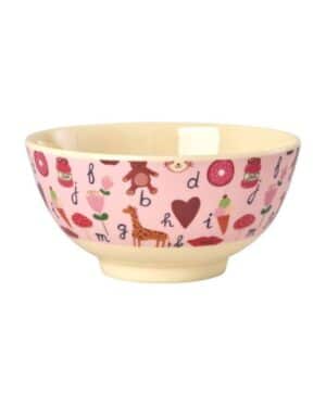 RICE Kinderschüssel Pink